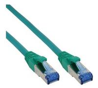 InLine - Cordon de raccordement - RJ-45 (M) pour RJ-45 (M) - 2 m - SFTP - CAT 6a - sans halogène - vert G