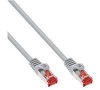 InLine - Cordon de raccordement - RJ-45 (M) pour RJ-45 (M) - 20 m - SFTP - CAT 6 - sans halogène, moulé - gris G