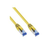 InLine - Cordon de raccordement - RJ-45 (M) pour RJ-45 (M) - 3 m - Paire torsadée blindée (SSTP) - CAT 6a - sans halogène - jaune