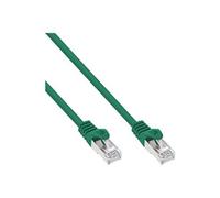 InLine - Cordon de raccordement - RJ-45 (M) pour RJ-45 (M) - 3 m - SFTP - CAT 5e - moulé - vert