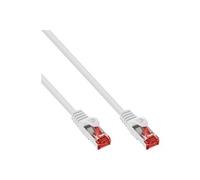 InLine - Cordon de raccordement - RJ-45 (M) pour RJ-45 (M) - 3 m - SFTP - CAT 6 - moulé - blanc