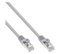 InLine 72533 Câble de raccordement SF/UTP Cat. 5e Gris 0,3 m