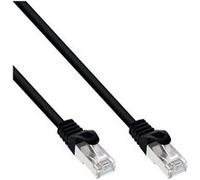 InLine - Cordon de raccordement - RJ-45 (M) pour RJ-45 (M) - 30 cm - SFTP - CAT 5e - moulé - noir G