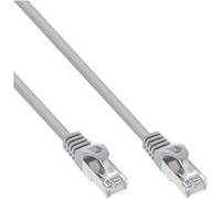 InLine - Cordon de raccordement - RJ-45 (M) pour RJ-45 (M) - 30 m - FTP - CAT 5e - moulé - gris G