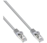 InLine - Cordon de raccordement - RJ-45 (M) pour RJ-45 (M) - 30 m - SFTP - CAT 5e - moulé - gris