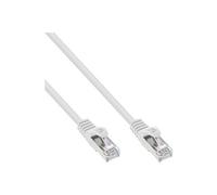 InLine - Cordon de raccordement - RJ-45 (M) pour RJ-45 (M) - 7.5 m - SFTP - CAT 5e - moulé - blanc