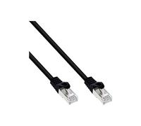 InLine - Cordon de raccordement - RJ-45 (M) pour RJ-45 (M) - 7.5 m - SFTP - CAT 5e - moulé - noir