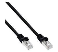 InLine - Cordon de raccordement - RJ-45 (M) pour RJ-45 (M) - 7.5 m - SFTP - CAT 5e - moulé - noir