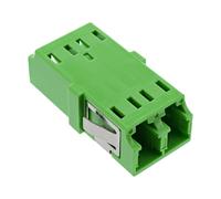 InLine® coupleur fibre optique, duplex LC/LC, monomode, vert, manchon céramique