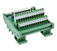 Inline D-Sub 92502H Bloc terminal femelle Borne à vis pour rail DIN RS232 Modbus Construction de test Industrie DIY