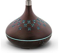InLine® Diffuseur à ultrasons, lumière d'ambiance, compatible Google Home + Amazon Alexa.