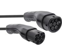 InLine® EV Spiral-Autoladekabel 22kW Typ2, 3-phasig, 7,5m (16287S)