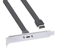 InLine® Façade Frontale USB Type C vers USB 3.1 Key-A Interne 0,3 m