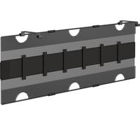 InLine® filet de rangement avec pattes velcro, pour montage sous table, noir