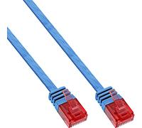 InLine Flat Patch Cord UTP Cat.6 15m Blue câble de réseau Bleu Cat6