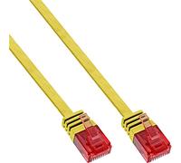 InLine Flat Patch Cord UTP Cat.6 2m Yellow câble de réseau Jaune Cat6