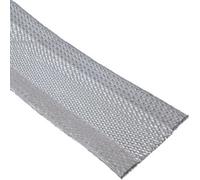 InLine® gaine de câble, gaine tissée avec velcro, 1m x 25mm gris
