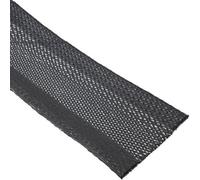 InLine® gaine de câble, gaine tissée avec velcro, 1m x 25mm noir