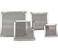 InLine® grille de ventilation, filtre aluminium, 60x60mm