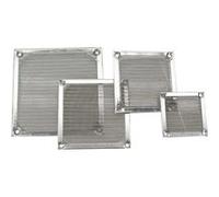 InLine Grille d'aération 33378A avec filtre en aluminium 80 x 80 mm
