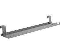 InLine® guide-câbles/rangement pour montage sous table, gris