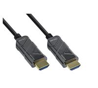 InLine HDMI 8K4K AOC Kabel, Schwarz - 10m