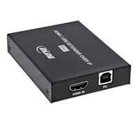 Inline HDMI KVM Extender Over IP Transmitter, Full HD, USB KVM, IR | Prolonge le système HDMI KVM sur IP, Full HD, USB KVM, IR, fonctionne uniquement avec le récepteur 57885L
