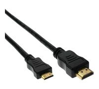 INLINE - HDMI Mini Câble contacts dorés noir 5m