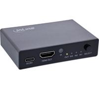 InLine® HDMI switch, 3x, 8K4K@60Hz, HDCP 2.3