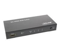 InLine Commutateur HDMI 65014 – 3 entrées vers 1 sortie, 4K2K, 3D, HD Audio