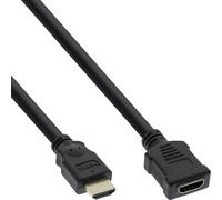 High Speed - Câble de rallonge HDMI - HDMI mâle pour HDMI femelle - 7.5 m - noir