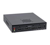 InLine HDMI Videowand Verteiler 1 auf 4, Full-HD - Commutateur vidéo/audio - 4 x HDMI - de bureau