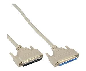 InLine Heller 37537 Rallonge série 37 broches mâle/femelle 1:1 2 m