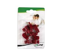 InLine - Housse de protection - rouge foncé (pack de 10)