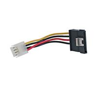 InLine InLine 29660B Câble adaptateur SATA 1 prise femelle 8,89 cm vers fiche SATA 15 broches avec languette 0,15 m