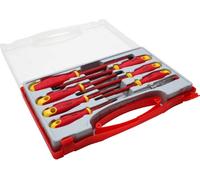 InLine® jeu de tournevis, 8 pièces, incl. testeur de tension et coffret