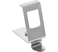 InLine Support de module Keystone 76203A – métal à clipser 1 compartiment pour rail DIN