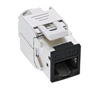 InLine – Connecteurs Keystone RJ45 – Lot de 8 blindés Cat.6A – Noir