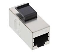 Inline® Keystone Rj45 Buchse / Buchse Einsatz, Snap-in, Cat.5e