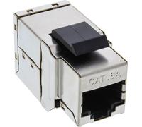 InLine® Keystone RJ45 prise femelle / prise femelle Insert, SNAP-In, Cat.6A STP