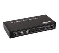 Inline kvm switch, 2-voiehdmi 4k2k avec audio G