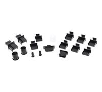 InLine Lot de 17 Housses Anti-poussière pour interfaces PC 59941K