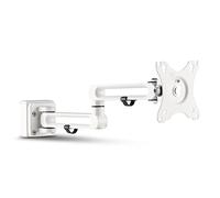InLine Lot de 2 Supports de Haut-Parleur télescopiques Noir 68-110 cm
