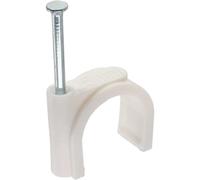 InLine® Lot de 50 Serre-câbles Ronds 20 mm Blanc 44022