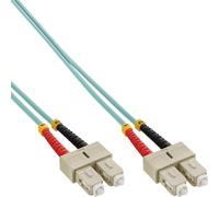 InLine® LWL Duplex Kabel, SC/SC, 50/125µm, OM3, 1m