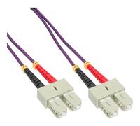 InLine® LWL Duplex Kabel, SC/SC, 50/125µm, OM4, 10m