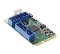 InLine® Mini PCIe Card 4x Carte d'interface USB 3.0 G