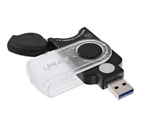 InLine® Mobile Card Reader USB 3.0, pour SD/SDHC/SDXC, microSD