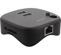 InLine 35392 Multihubs USB 3.0 Noir