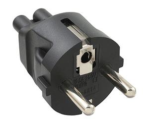 InLine Netzadapter, Schutzkontakt Stecker Auf Notebook Kupplung